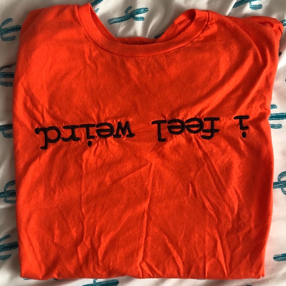 Kristen McAttee/ David Dobrik I Feel Weird Tee